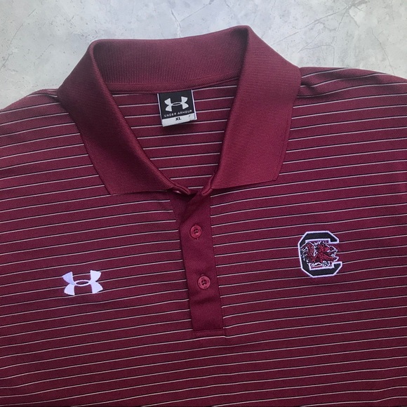 gamecock under armour polo